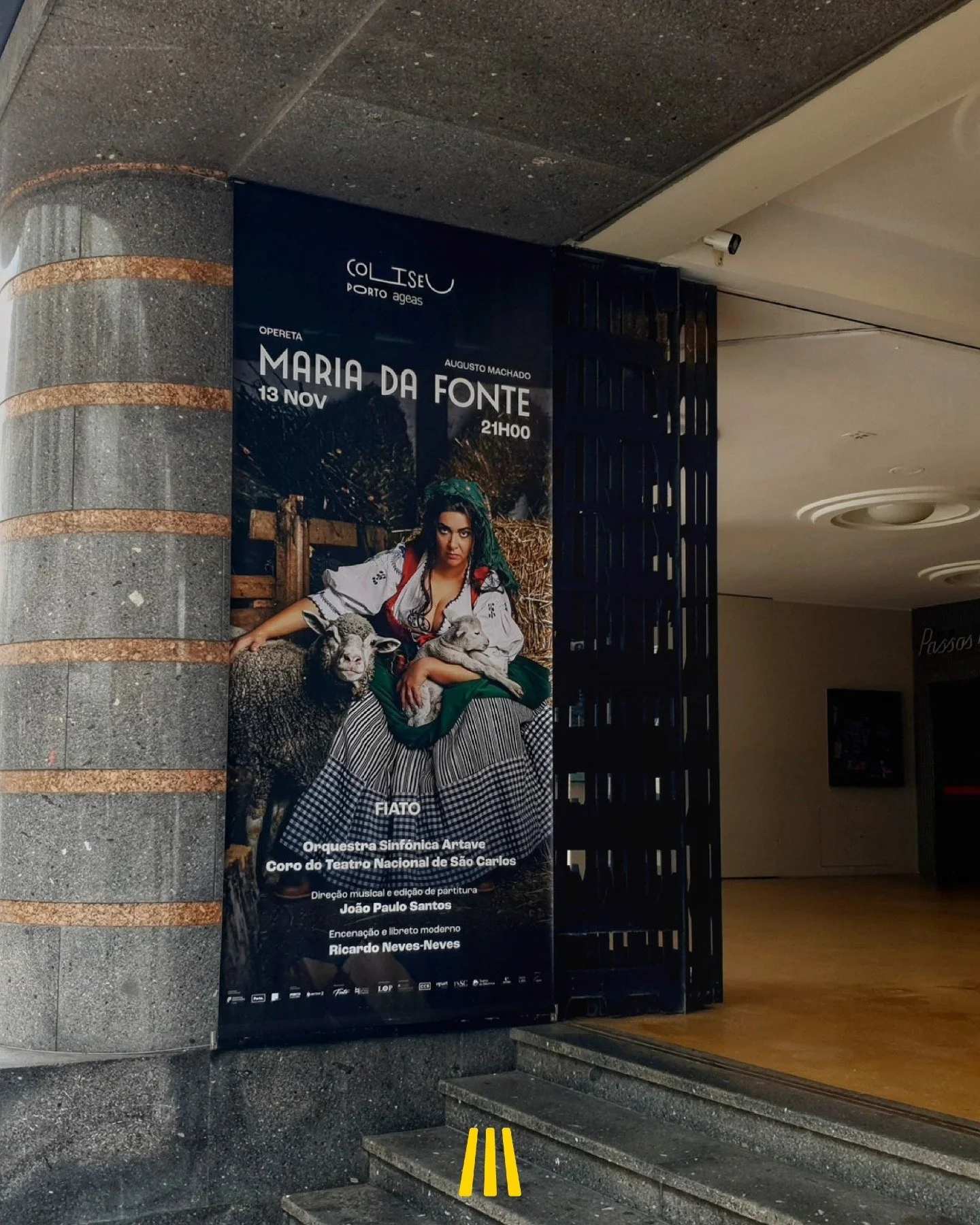 &Eacute; j&aacute; nesta quarta-feira que viajamos at&eacute; ao Porto para apresentar a opereta Maria da Fonte, no @coliseuportoageas, pelas 21h00. Junte-se a n&oacute;s!
Os bilhetes podem ser adquiridos das seguintes formas: Reservas: 223 394 940 